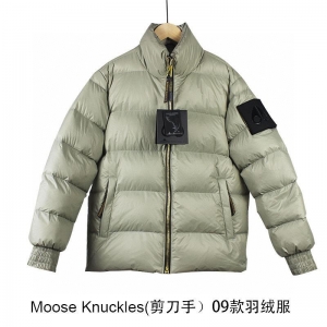 moose knuckles剪刀手 经典轻薄大衣羽绒服（09