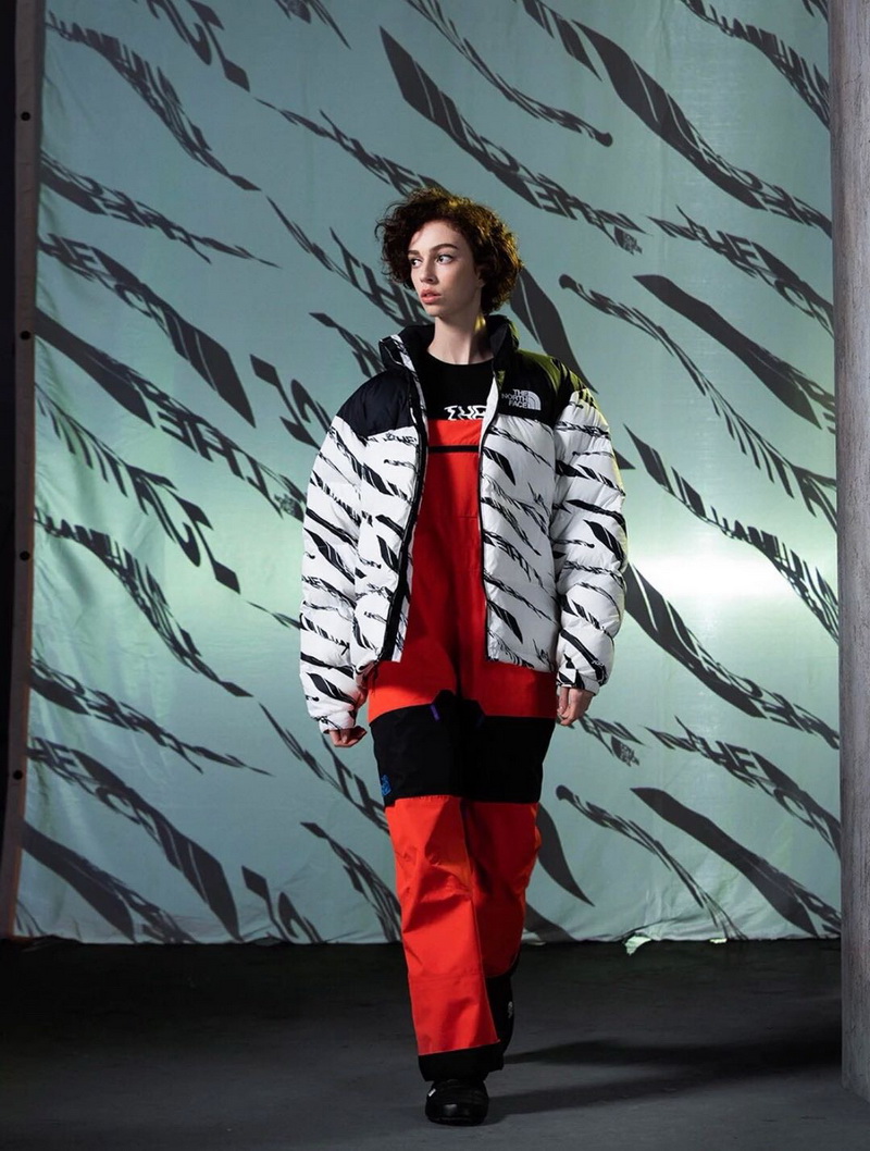 ED5F 斑马 TNF “ZebraLogoPattern”斑马羽绒服 两色 黑色-白色 尺码 S M L XL(图24)