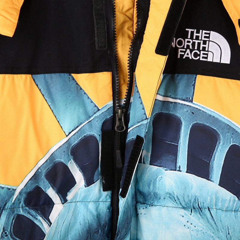 Supreme The North Face 联名自由女神连帽羽绒服顶级(图7)